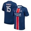 Maillot de Supporter Paris Saint-Germain Danilo Pereira 15 Domicile 2024-25 Pour Homme